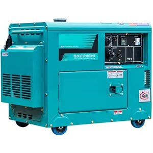 6.5kW silent diesel generator rental (50Hz, 110V/220V), Kingston — Ice Makers JA