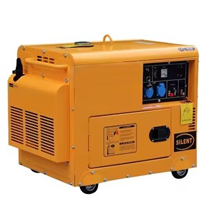 8kW silent diesel generator rental (50Hz, 110V/220V), Kingston — Ice Makers JA